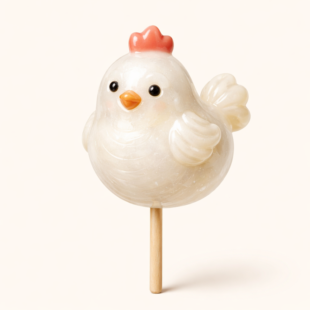 Coconut Chick lollipop