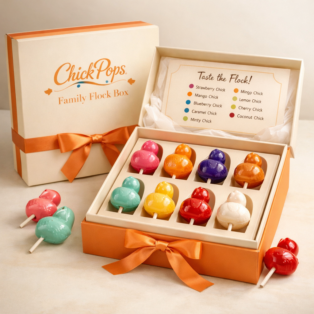 Family Flock Box with 8 ChickPops