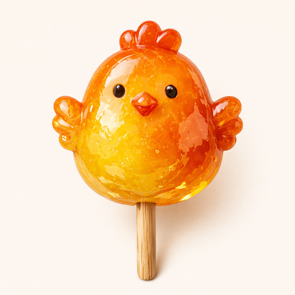 Mango Chick lollipop