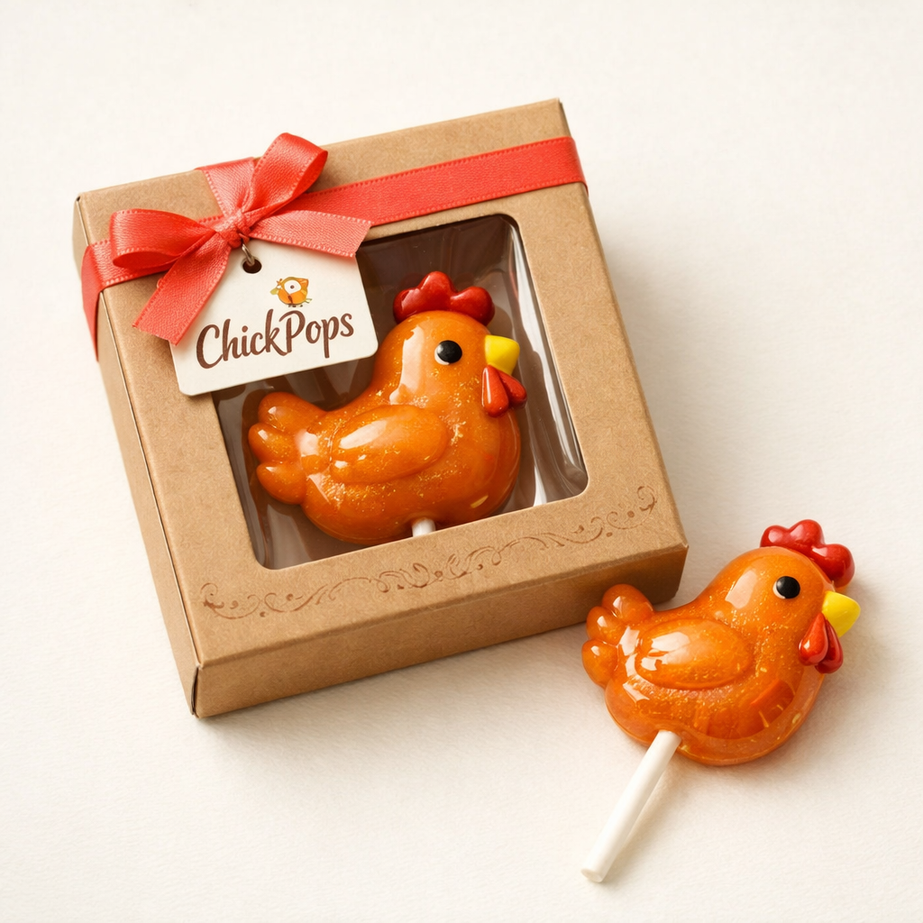 Single ChickPop in gift box